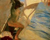 华金索罗利亚巴斯蒂达 - Antes del bano